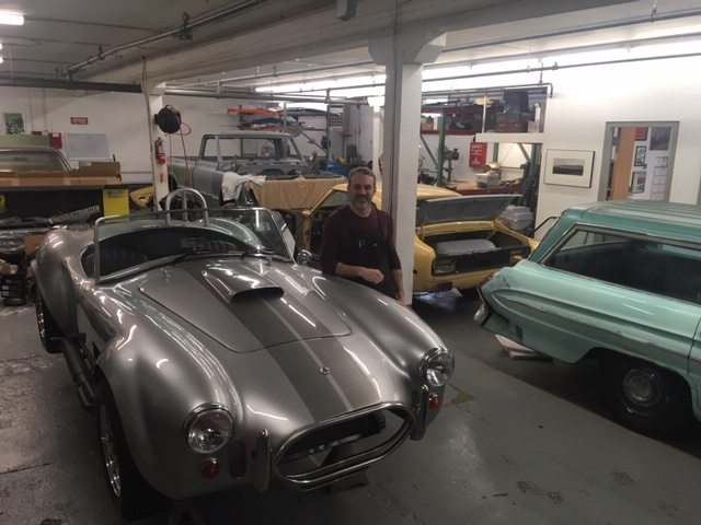 Rule Garage is a father and son business run by Andy (shown) and Tyler Osborn.