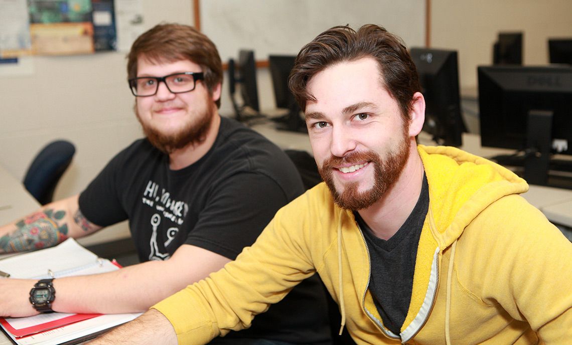 noah hebert, a student in the computer information technology program at clover park technical college