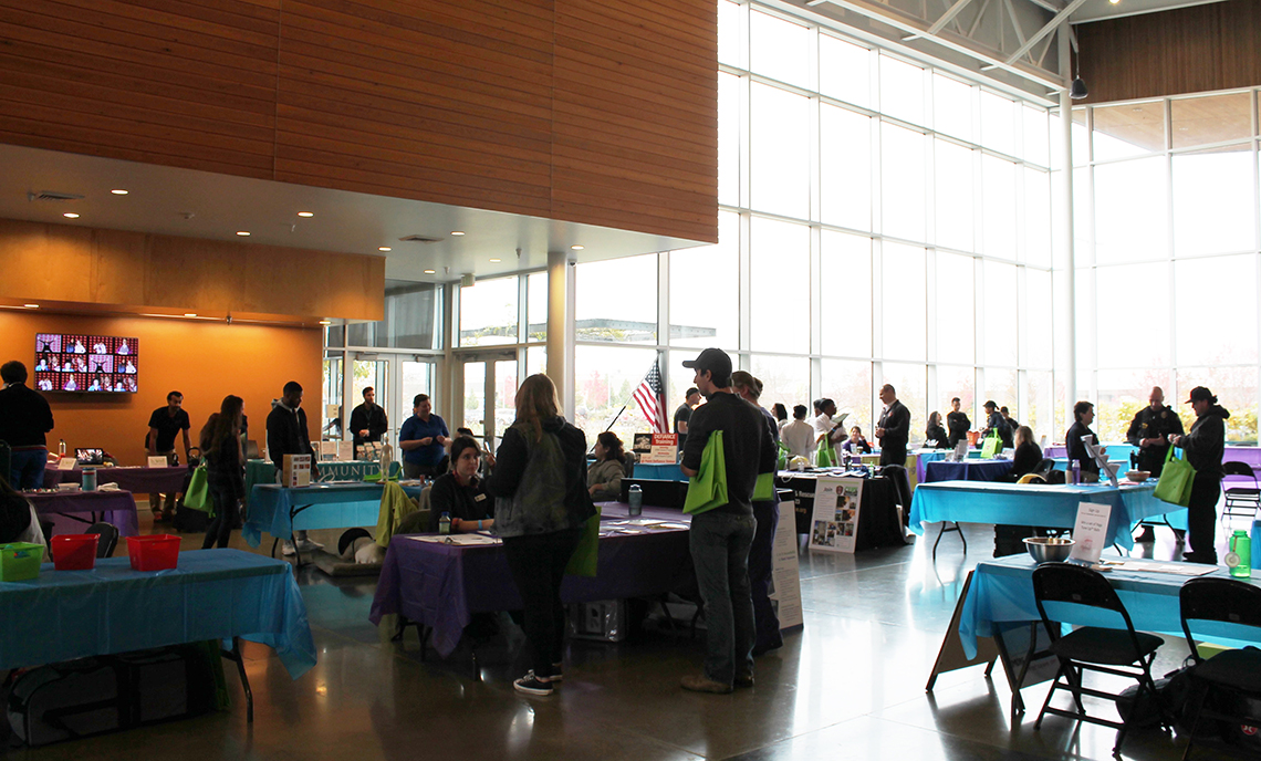 More than 200 people and nearly 20 vendors attended the Health Fair on Nov. 16.