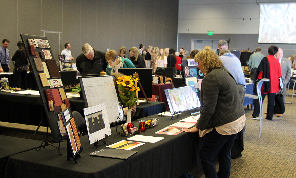 CPTC Interior Design students showcased their work from the past six quarters at the Student Portfolio Exhibition on March 15.