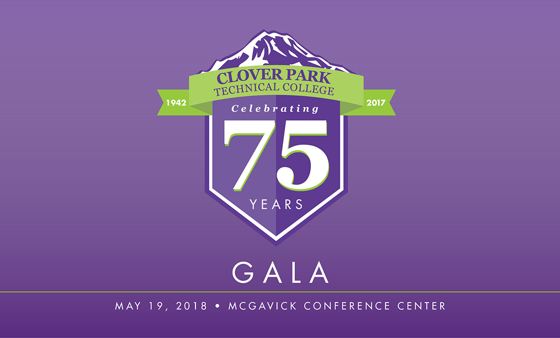 CPTC 75th Anniversary Logo and gala date information