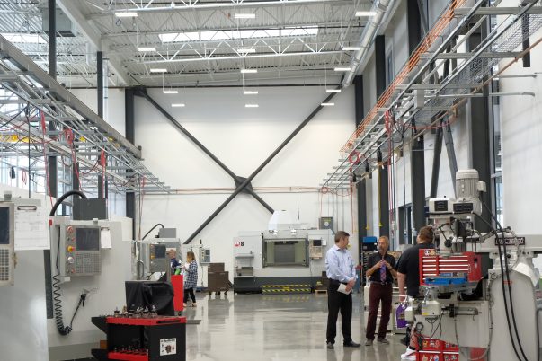 Manufacturing classroom space.