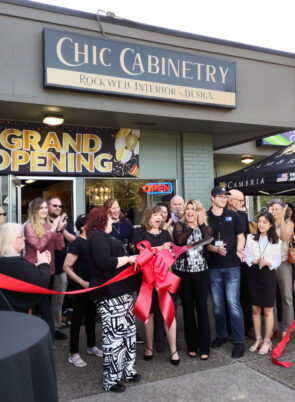 May 2022 Rockwell Designs Ribbon Cutting, Gig Harbor Washington